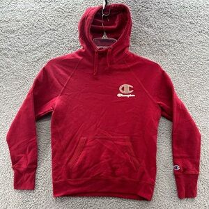 Champion Red Sweatshirt Hoodie #441